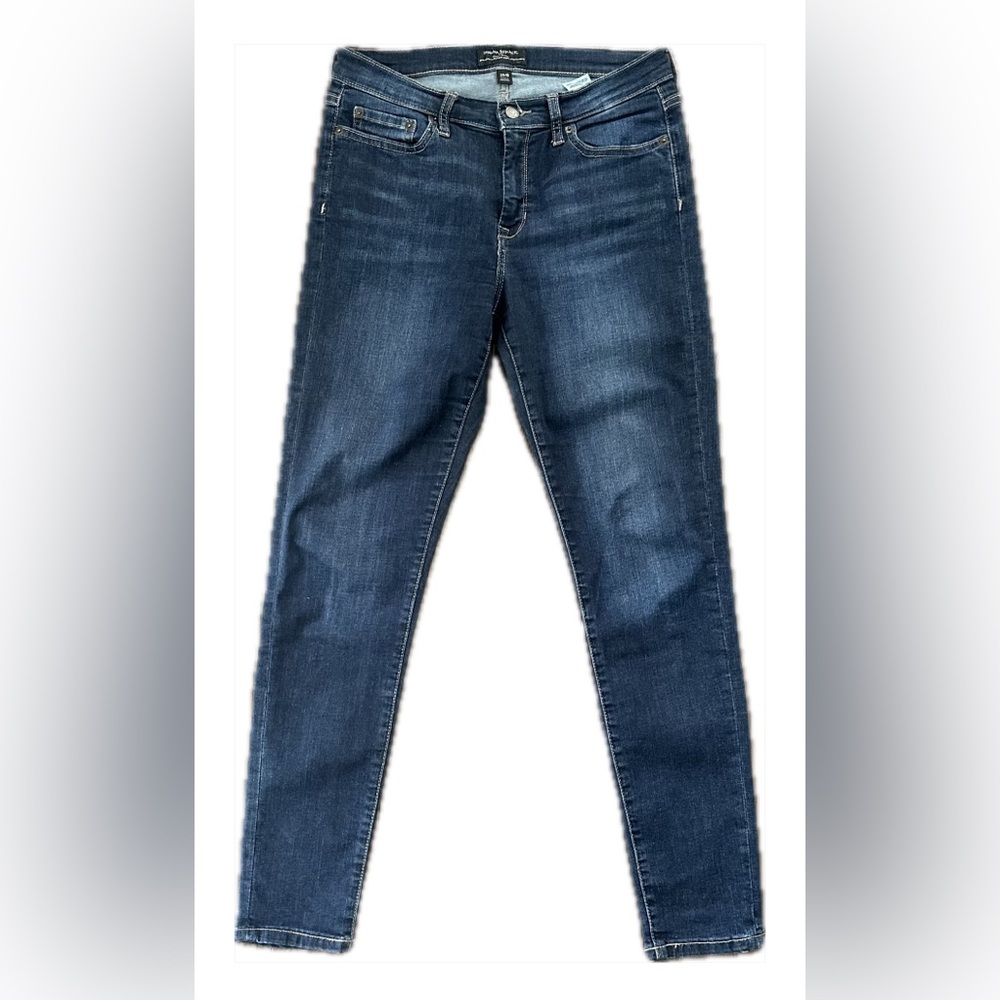 BANANA REPUBLIC Sculpt Skinny Blue Denim Jeans Dark Wash - Size 29R / 8